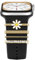 4Pcs Charms para Correa Apple Watch 46mm 40mm 44mm 38mm 41mm 45mm 42mm Mujer,Anillo Deportiva Metal Brillante para iWatch Serie 10 9 8 7 6 5 4 3 SE/Galaxy watch 7 6 5 4 FE Silicona Correa Accesorios