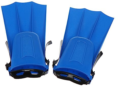 INOOMP 1paar Schwimmflossen Aus Gummi Für Erwachsene Kurze Flossen Bequem Und Strapazierfähig Für Schwimmen Und Tauchen Für Wasseraktivitäten Und Training