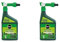 Miracle-Gro EverGreen Fast Green Spray & Feed, Liquid Lawn Food, 1 Litre (Pack of 2)
