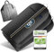 FiRiO® 3 x Premium Kleidersack kurz - BIS 50% DICKERES MATERIAL - Suit Bag, Garment Bag für Anzug, Hemd & Co - Faltbare Kleiderhülle für Reise & Aufbewahrung - Anzugtasche für Herren - Größe: 120x60cm