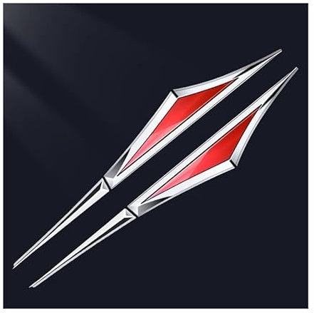 YYBCDSA Auto Emblem,für VW Golf 7 GTI Golf R MK7 3D Metall Chrom Buchstabenmarke Badge Aufkleber,Kühlergrill Emblem Car Styling Autozubehör,C