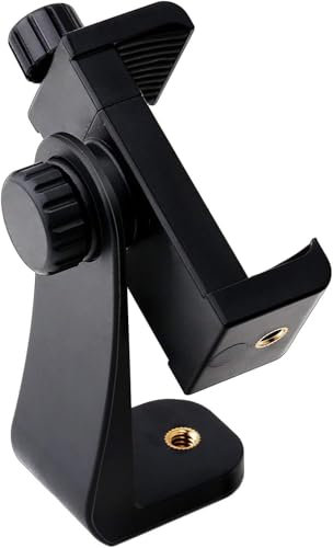 Stativhandyhalterung Handy Stativ Adapter Zubehör für Selfie Stick Einbeinstativ,Universal Handy Stativ mit Standard 1/4-20 Schraubenkopf, für iPhone 7plus 6s 5 SE,Smartphone Tripod Adapter