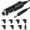 12V 2A Car Charger Universal Power Cord with LED Indicator and Multiple Connectors for Portable DVD Player GPS Bluetooth Speakers Breast Pump Camera Router
