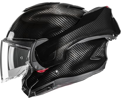 HJC, Modularer Motorradhelm F100 CARBON Black, M