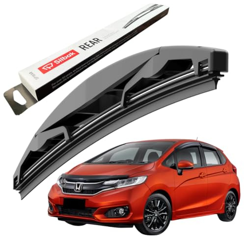 Silbak Rear Windscreen Wiper, for HONDA JAZZ (09/2015-02/2020) Rear Wiper Blade, 350mm