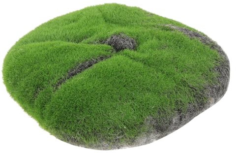SEWOART Simulierte Moosrasenblöcke Künstliches Rasengras Falsches Moos Fälschung Gefälschte Pflanze Farn Drinnen Mit Märchengarten Künstliche Moosauflage Dekorativ Green Seidenbaumwolle