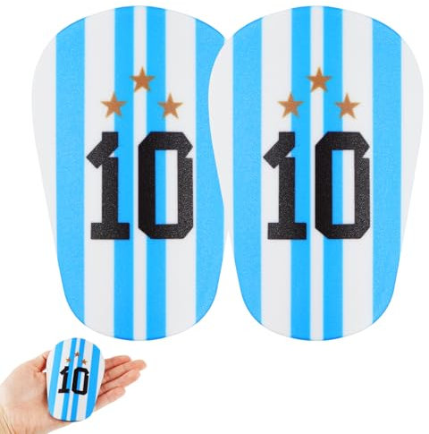 Mini Schienbeinschoner, Kinder Erwachsener Fußball Schienbeinschoner Kommt High-Strength PP Leg Protectors für Leichte Schutzausrüstung (M)