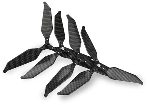 Drone， 4 Stück Kohlefaser-Propeller, faltbarer Propeller, geräuscharme Blätter, kompatibel mit DJI Phantom 3 Advanced/Professional/Standard Drone