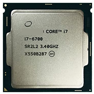 c I7-6700 I7 6700 3,4 GHz Quad-core Processeur CPU 65w à huit fils LGA 1151