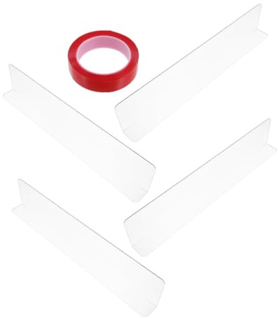 Holibanna Windowsill Protector Abs Guard for Dogs and Cats 3pcs | Easy Installation on Ledges Prevents Scratching and Chewing Protection against Pet Damage for Windowsill Use