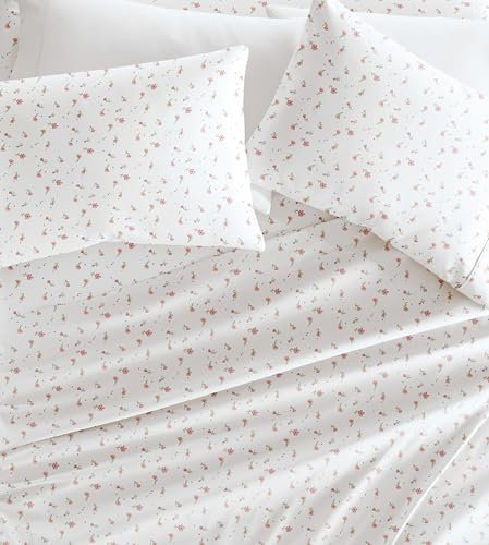 Linen Market 4-teiliges California-King-Bettwäsche-Set (rosa Blumenmuster) – Schlafen Sie Besser als je zuvor mit diesen ultraweichen und kühlenden Bettlaken für Ihr Cal King Size Bett – Tiefe Tasche