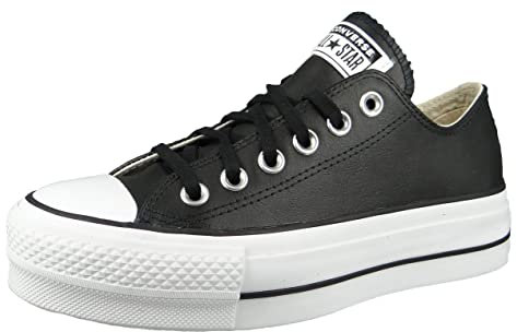 Lonas Converse 561681C-001 Leather Moda Joven Negro