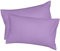 Pack of 2 Pillowcase Lilac - 100% Egyptian Cotton Pillow Cover Naturally Breathable & Anti-Allergy Pillow Cases 2 Pack 2 Pack (Lilac, Housewife)