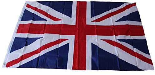 WS UK Large Country Flag 3x5ft with Eyelets [Union Jack]