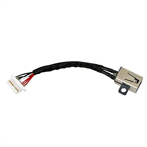 Gintai DC In Power Jack DC Dock DC Jack Charging Port Cable for Dell Ins-piron 13 7347 7348 7352 7353 7359 7368/ 15 7570 7573/ 17 7773 7778 7779 7786 P30E001 6VV22 06VV22 450.08504.0011 450.08504.0012