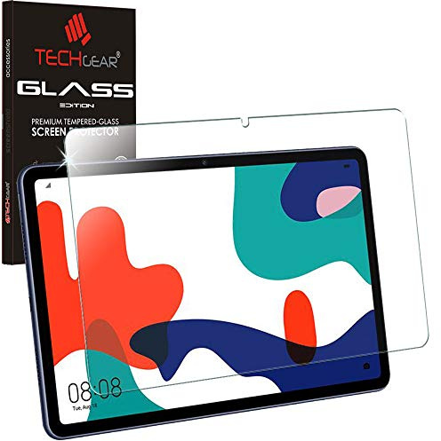 TECHGEAR Glas Huawei MatePad 10.4 Zoll Schutzfolie, Displayschutzfolie aus gehärtetem Glas [9H Härte] [Crystal Clarity]