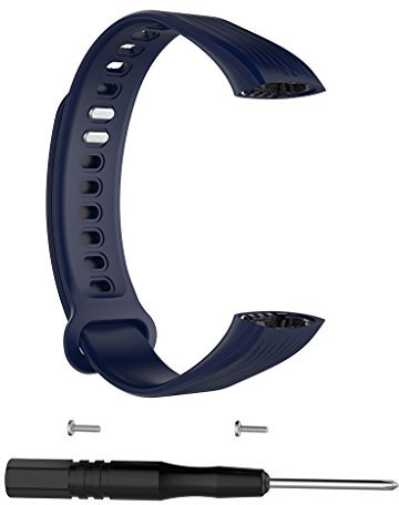 Ixkbiced Pulsera de Silicona Deportiva Correa de Pulsera para Huawei Honor 3 Smart Watch Band