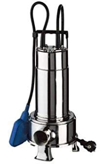 Pompa sommersa serie Right/A 75M A per acque fecali realizzata in acciaio inox 0,55 kW e 0,75CV, colore grigio (riferimento: 1771030021A)