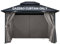 COWVIE Gazebo Curtain Replacement Universal 4-Panel Sidewalls 10' x 10', Patio Gazebo Privacy Curtains with Double Zipper, Replacement for Outdoor Patio Gazebo Canopy (Curtain Only)