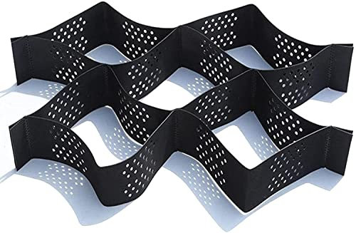 WHOCF Stabilisateur Gravier Grille De Cellules Géographiques 10 cm D'épaisseur, Résistance À La Traction Grille De Gravier pour La Terrasse Arrière, Aire De Balançoire Dalle Jardin