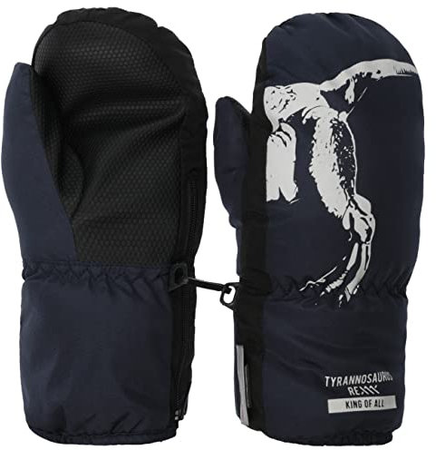 MAXIMO Jungen Handschuhe weiß/Marine 2
