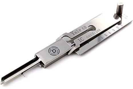 Dangerfield LiShi-Style Lock Pick + Decoder for 5 + 6 Pin Yale (Eurolock)