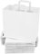 verpacking Papiertragetaschen mit Flachhenkel 27 x 32 x 17 cm Weiß - Papiertüten Bio Papiertasche Kraftpapiertüten (250 Stück)