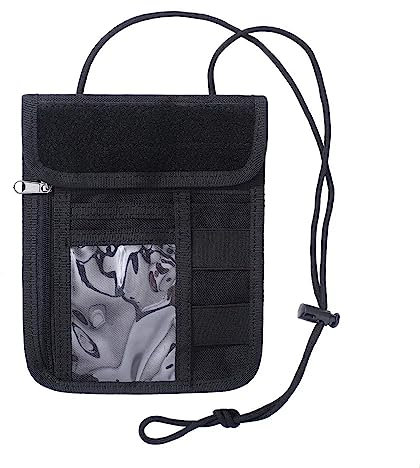 ACEXIER Taktische Sport Brust Taschen Für Jagd Edc Karte Brieftasche Umhängetasche Multifunktions Militär Camping Zubehör Beutel (Black)