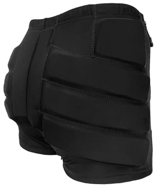 Topeter Short de protection rembourré pour le patinage, le snowboard, le ski, les hanches et les fesses pour enfants
