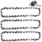3 Pack 8 Pole Saw Chain (3/8 LP Pitch 0.050'' Gauge 33 Drive Links) Replacement for 9.5 in. Harbor Freight Portland 62896 68862 63190 56808