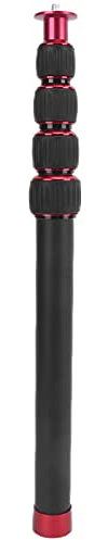 42.5in Camera Monopod, 5 Sections Aluminum Travel Monopod Extension Rod for Tripod Monopod Length Extension, 1/4in Screw