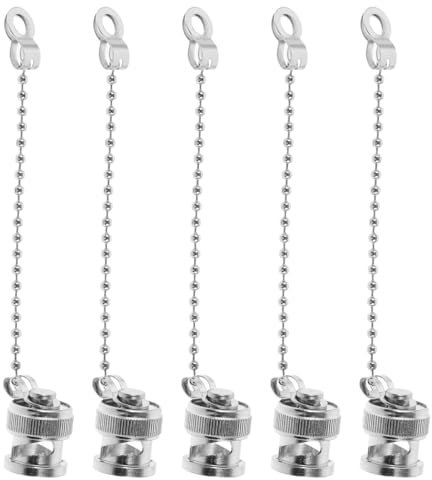 OUNONA 5 Stück Bnc-Staubkappe wasserdichte Schutzhülle Mit Bnc-Koax-Kappe Für Bnc-Buchse Koaxial-Adapter