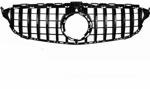 Kühlergrill für Benz W205 C Class C200 C300 C43 AMG 2019-2021,Grills Zubehör Frontgrill Kühlergitter Rippen Autoteile