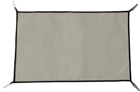 DIEKE Feuerfeste Camping-Matten, leichte Heizmatten für sicheres Kochen und Schutz des Bodens