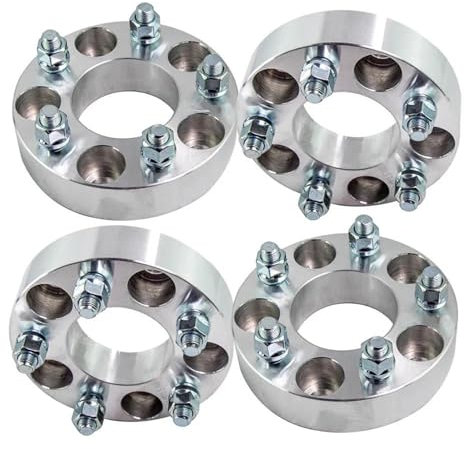 DZSNBMSHD Distanzscheibe Räder 4X Spurverbreiterung Hub Centric M20x1.27 1/2 35mm Umbau Spurverbreiterungen Für Ford Für Ranger Für Mustang Für Explorer Distanzscheibe