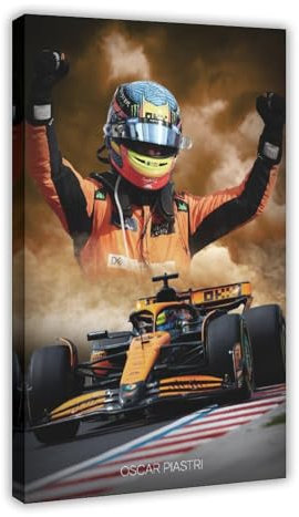 fsgfod Oscar Piastri Poster auf Leinwand, Schlafzimmer, Dekoration, Landschaft, Büro, Raumdekoration, Geschenk, 20 x 30 cm