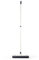 Beldray Rubber Head Broom - Dust Blockers, Integrated Squeegee for Windows/Hard Floors, Telescopic Handle to 120cm, Cloth Clips for Wet/Dry Cloths, Rubber Bristles for Indoor Use, Pet Hair Sweeper