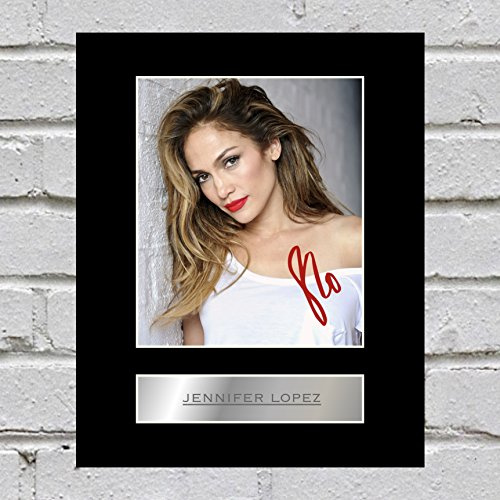 Signiertes Foto von Jennifer Lopez