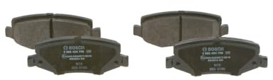 Bosch BP1701 - Brake Pads Car Rear Axle - 1 Set of 4 Pads | Bosch Quality - Reduced Noise and Dust - ECE-R90 Certified - Copper-Free