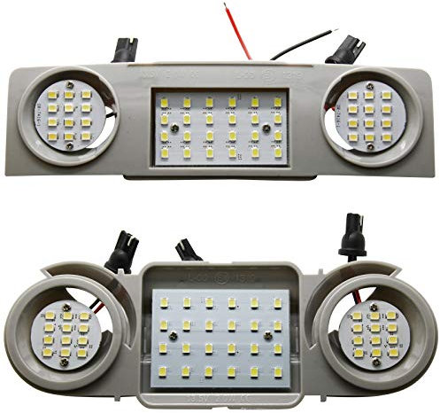 LED Haupt Beleuchtung Module - Lese Innenraum Dachhimmel vorn hinten 6000K (Modul Set - vorn+hinten)