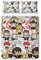 Harry Potter Bettbezug, Szenen-Design, wendbar, 2-seitig, Bettbezug, offizieller Merchandise-Kissenbezug (Doppelbett)