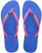 Havaianas Slim Brasil Logo, Infradito Donna, Provence Blue, 37/38 EU