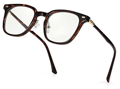 SIPHEW Unisex Blaulichtfilter Brille Computerbrille zum Blockieren von UV-Kopfschmerz Blaulicht ohne sehstärke Gaming Brille