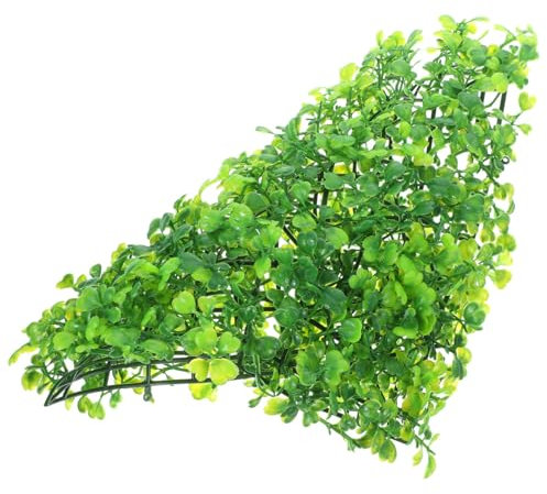 BESPORTBLE 3pcs Fish Tank Grass Lawn Decoration Aquarium Artificial Grass Dog Bed Basket Animal Decor Beautiful Aquarium Grass Reptile Decor Rug Carpet Grass for Fish Tank Decorations Plant