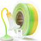 ZIRO Multicolor 3D Drucker Filament, Schneller Farbwechsel Twinkle PLA 1.75mm, Passend für Die Meisten 3D-Drucker, 1KG/2.2lb Spule, Blumenserie-Weiße Lilie