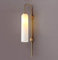 QJDLDZTN Applique murale moderne en Tube cylindrique en verre, luminaire d'intérieur Vintage pour chambre à coucher, salon, salle de bain, couloir