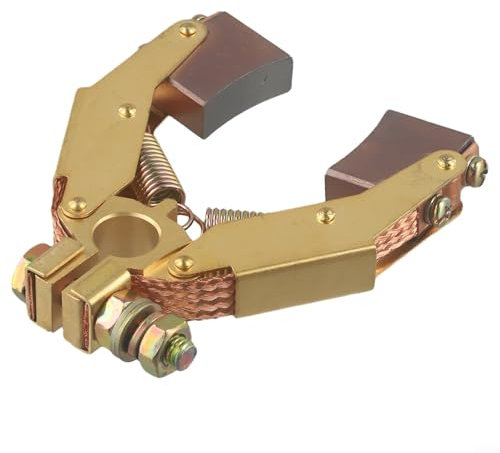 Soporte de cepillo de cobre en forma de V para máquinas trenzadoras y motores eléctricos