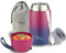 Milu Termo para Comida 800 ml Taza Aislada, Botella de Acero Inoxidable Aislada Alimentos, Beber y sopa de los niños de adultos Térmico (800ml/Azul Baya)