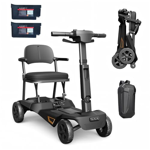 MediHoist Ultralight 17kg Mobility Scooter YL-985S Black