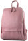 modamoda de T138 borsa zaino in pelle da donna fatta a mano in Italia, Farbe:Altrosa